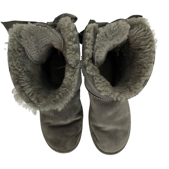 EUC - Ugg Baily Shimmer Bow Boots - Picture 4 of 7